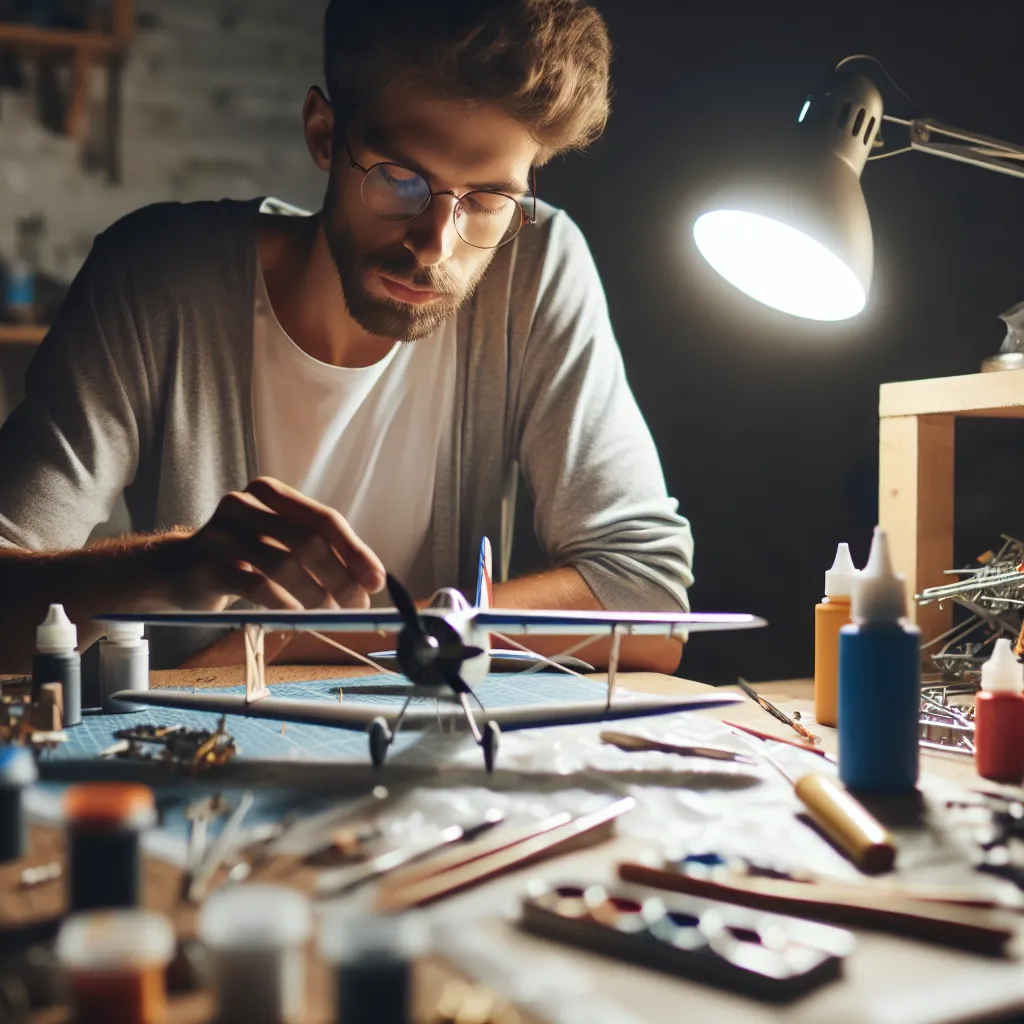 Tworzenie modeli samolotów jako pasja i sposób na relaks