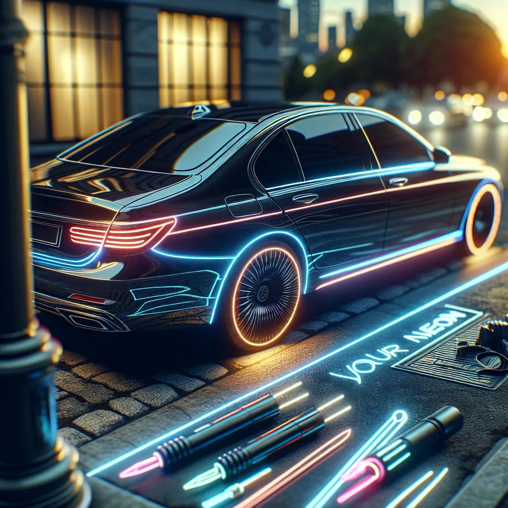 Twoje auto, Twój neon – personalizowane akcenty dla unikalnego stylu